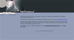 Desktop Screenshot of netpresence.com